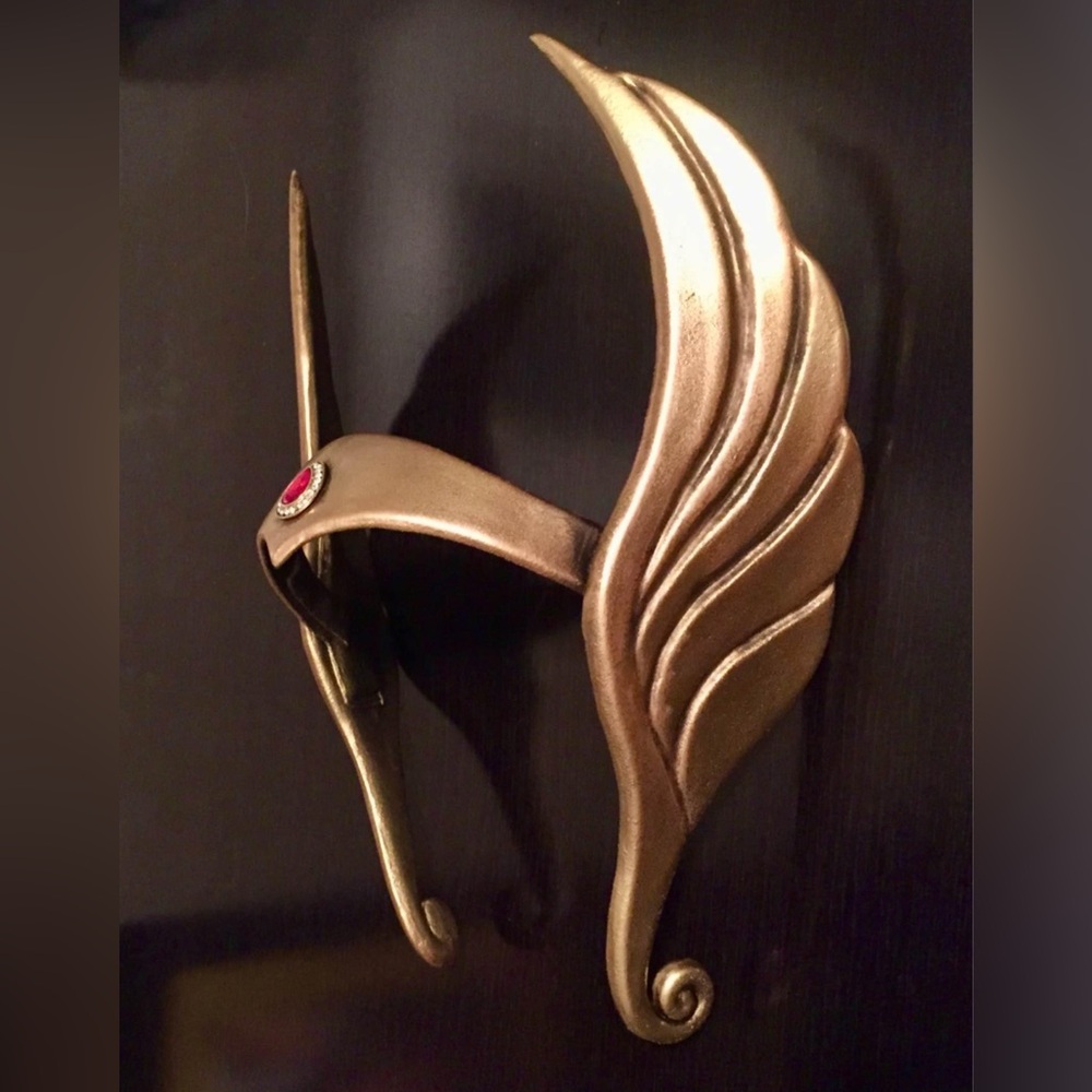 Custom She-Ra Princess Cosplay Winged Headpiece Belt and Arm Cuffs Accessories